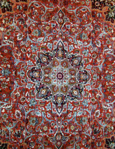 Egyptian Silk Carpet